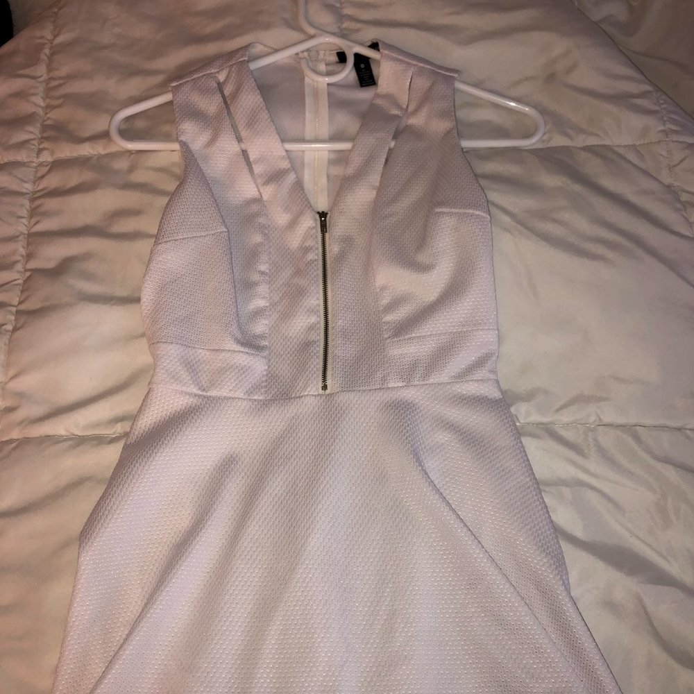 Aqua White dress